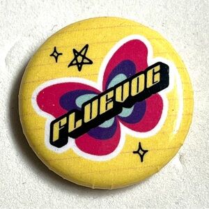 John Fluevog Pin- 1 inch diameter- colorful of course- fluevog fans! ❤️
